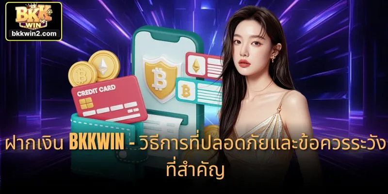 ฝากเงิน BKKWIN – วิธีการที่ปลอดภัยและข้อควรระวังที่สำคัญ